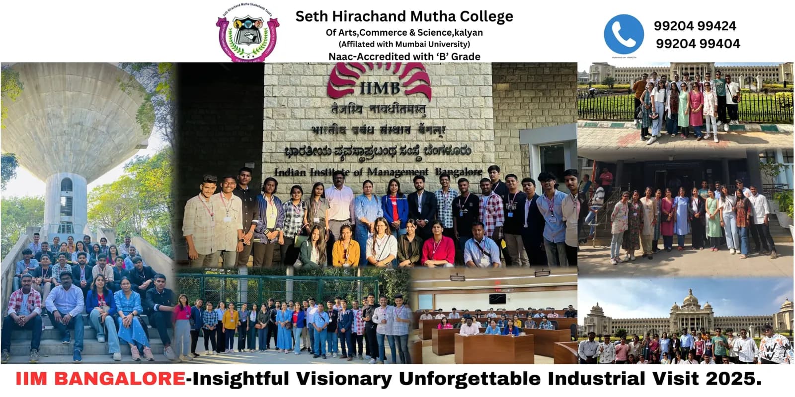 Industrial visit at Seth Hirachand Mutha College