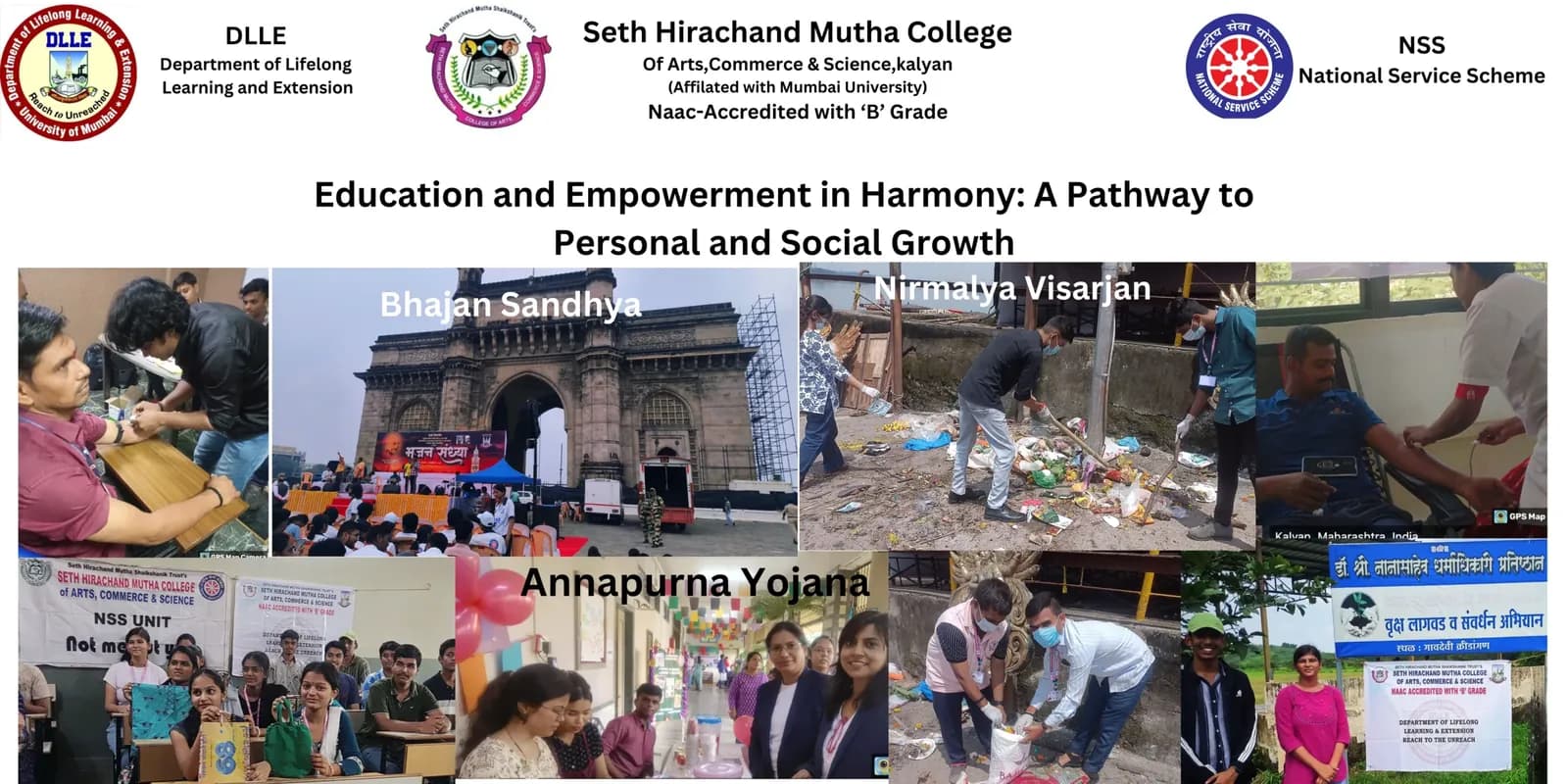 Pathway to Social & Personal Growth — NSS at Seth Hirachand Mutha College