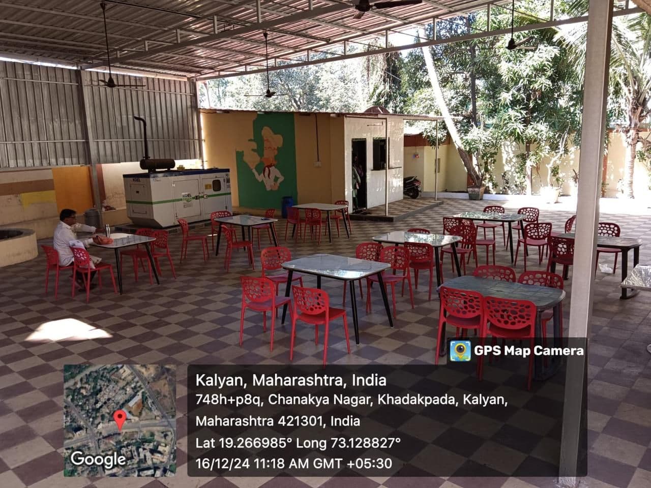 Canteen at Seth Hirachand Mutha College