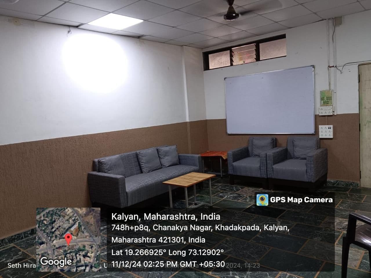 Conference room at Seth Hirachand Mutha College
