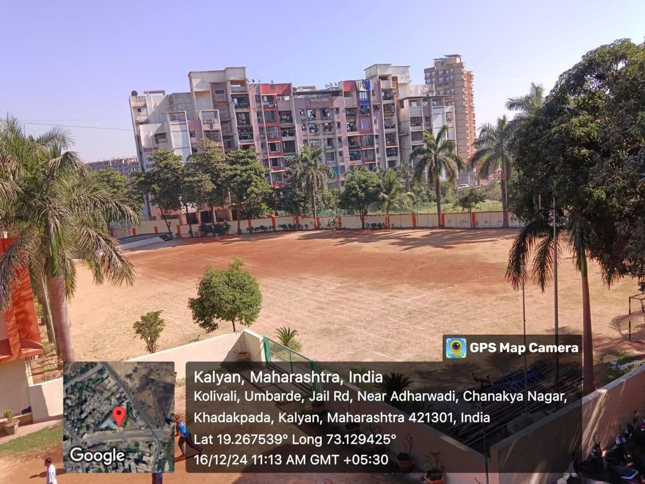 College ground at Seth Hirachand Mutha College