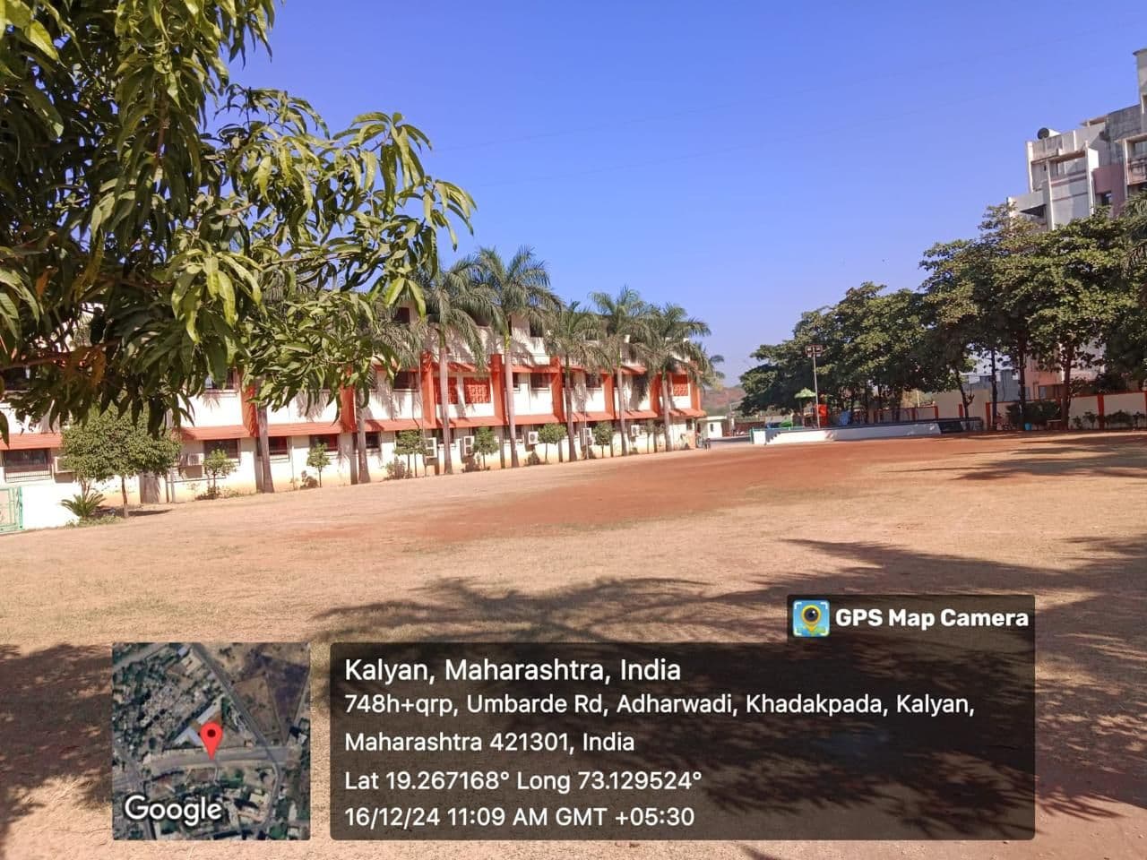 College ground at Seth Hirachand Mutha College