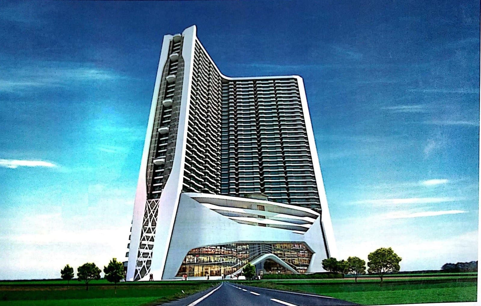 Sai Nirvana — the completed tower render
