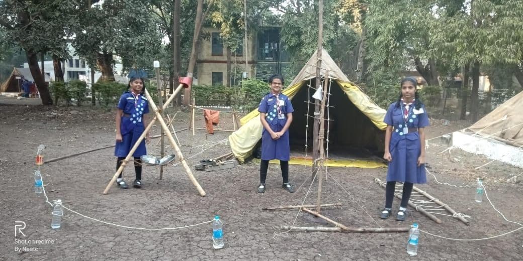 Bharat Scout & Guide activity at Seth Hirachand Mutha School — photo 10