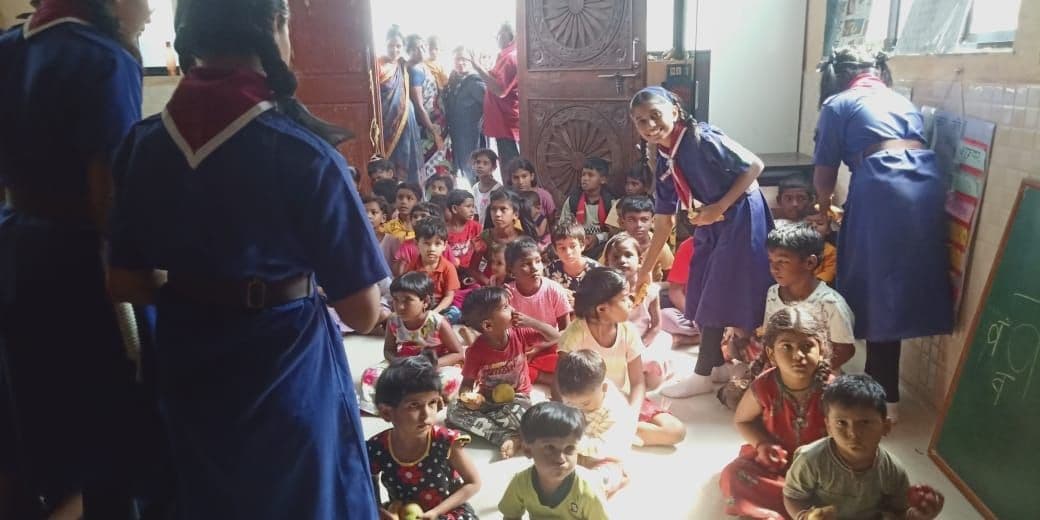 Bharat Scout & Guide activity at Seth Hirachand Mutha School — photo 14