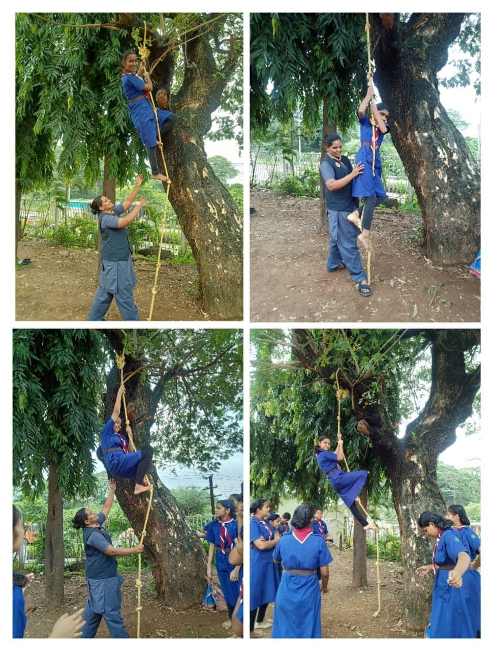 Bharat Scout & Guide activity at Seth Hirachand Mutha School — photo 20