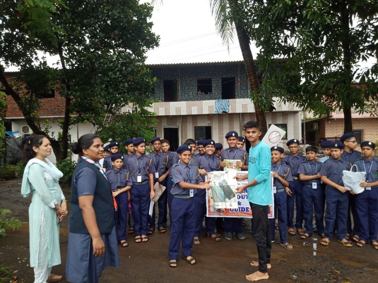 Bharat Scout & Guide activity at Seth Hirachand Mutha School — photo 21