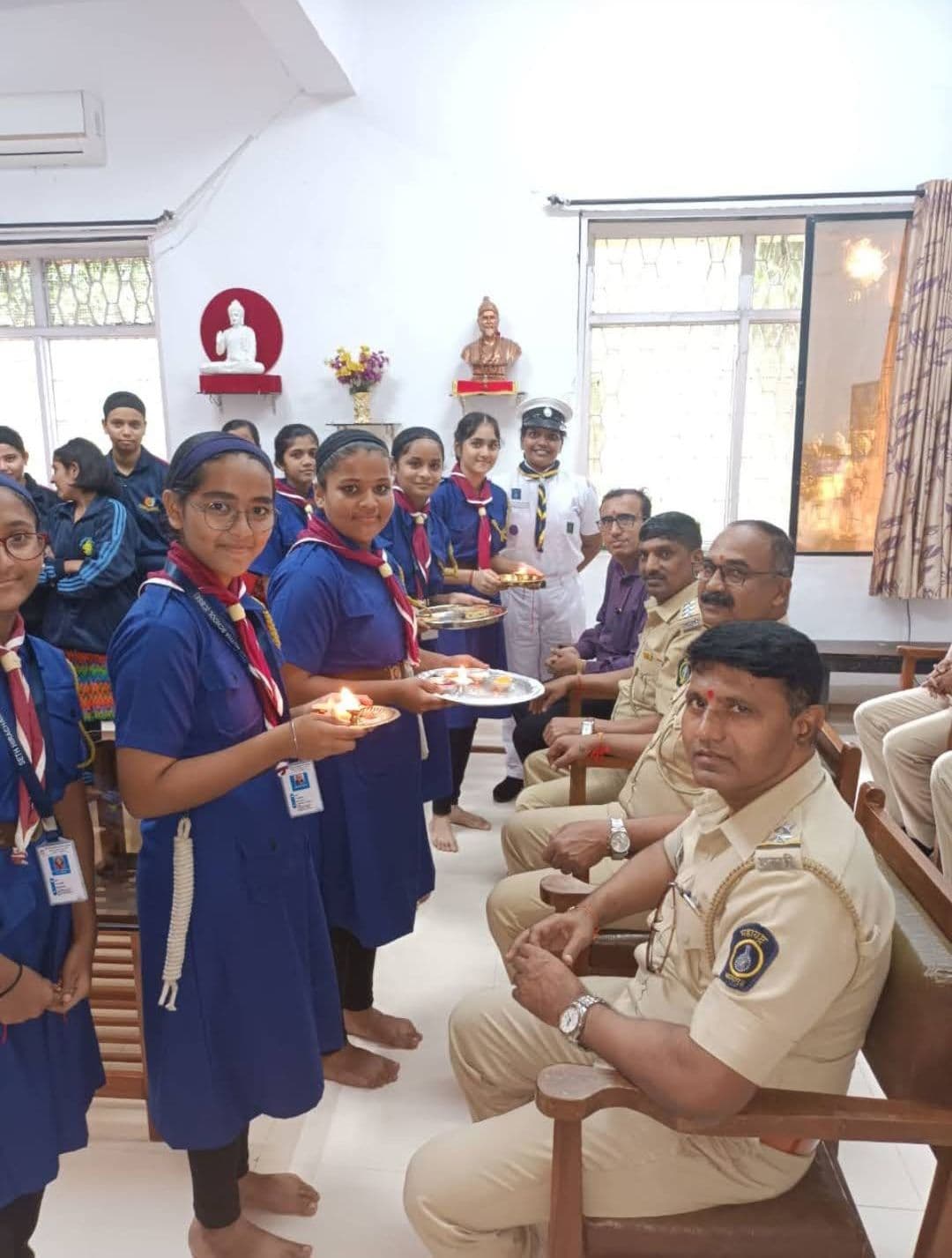 Bharat Scout & Guide activity at Seth Hirachand Mutha School — photo 23