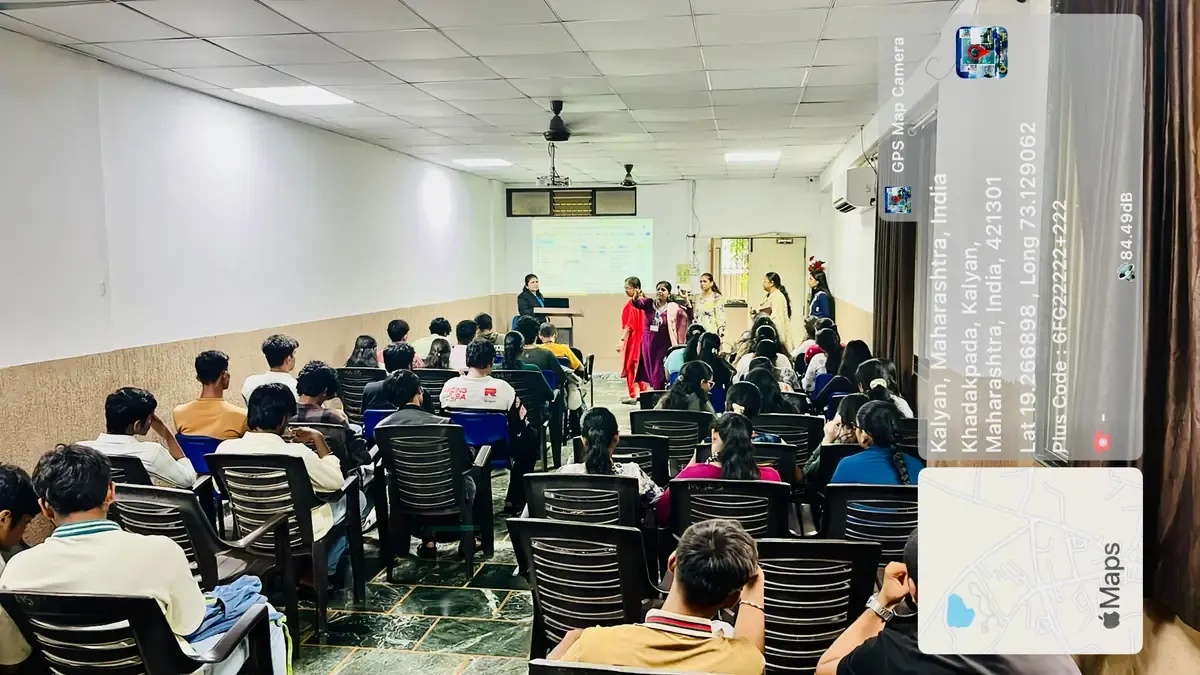 Goal Setting Session by the Placement Cell at Seth Hirachand Mutha College